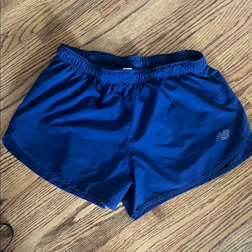 Women's New Balance medium navy  Athletic Shorts